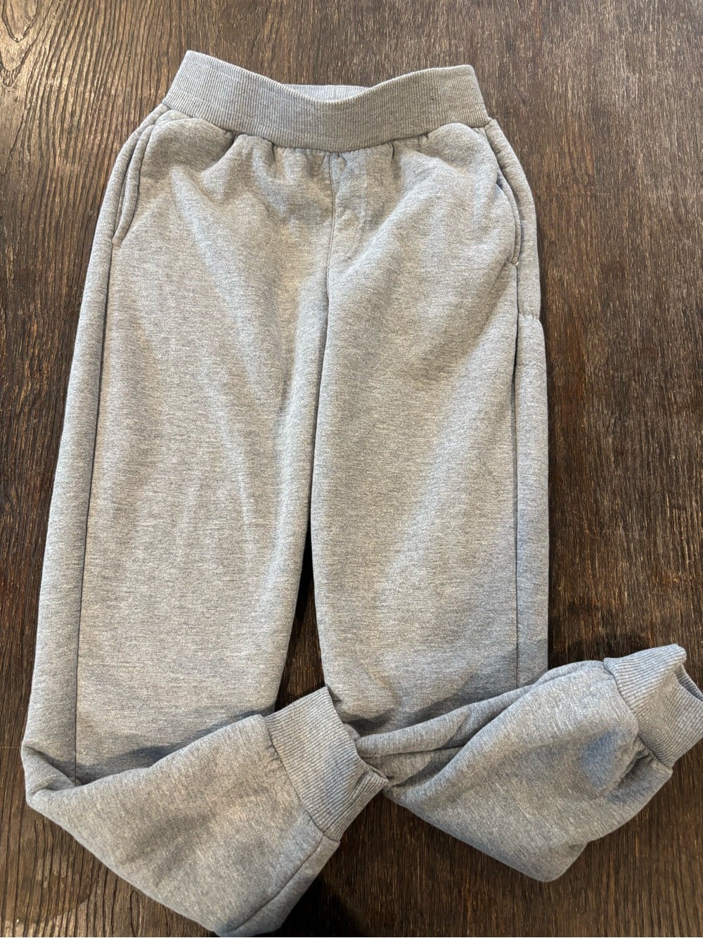 Tony Hawk Kids Light Gray Jogger fleece lined Sweatpants